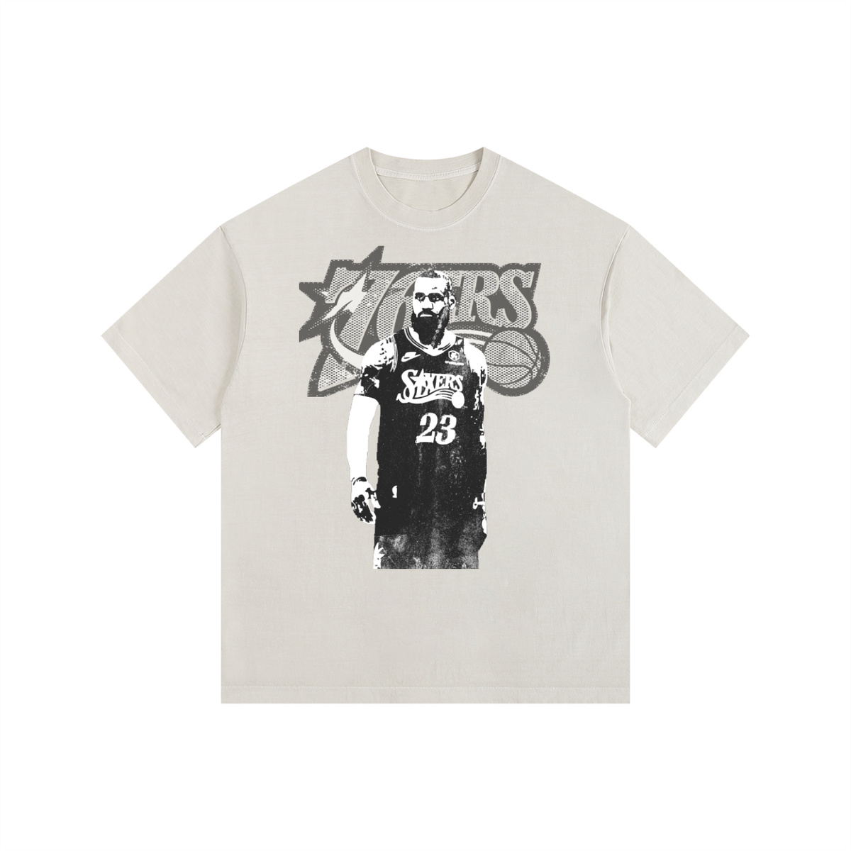 LEBRON X SIXERS VINTAGE TEE