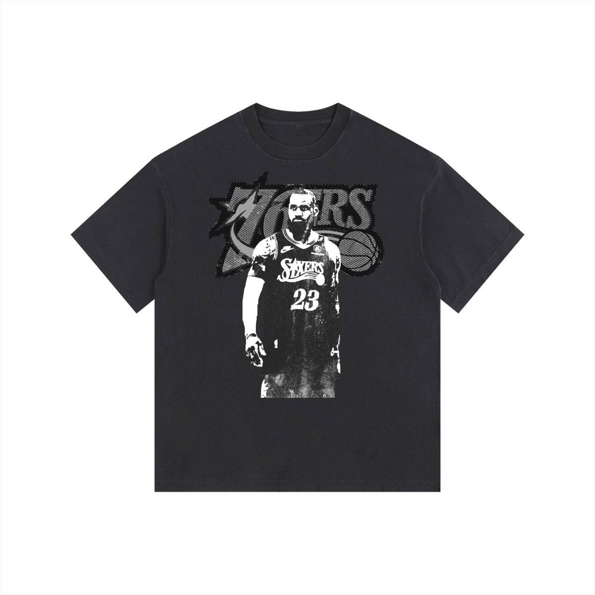LEBRON X SIXERS VINTAGE TEE